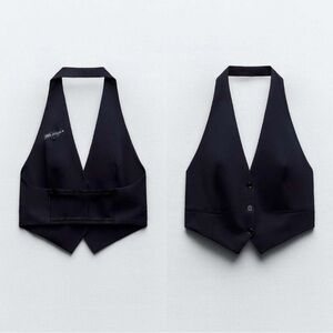 Zara Halter Vest